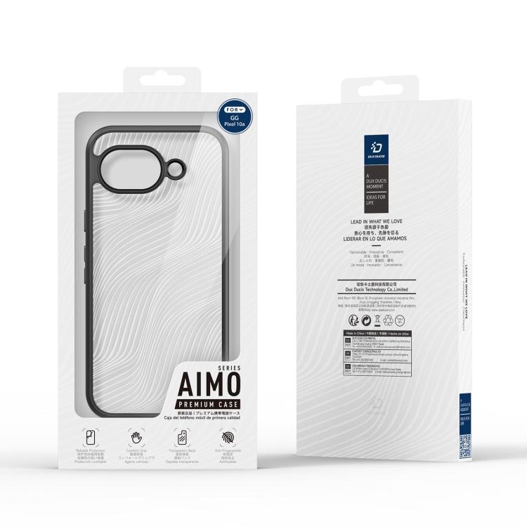 DUX DUCIS Aimo Series TPU + PC Frosted Feel Phone Case, For Google Pixel 10a, For Google Pixel 10 Pro XL, For Google Pixel 10 / 10 Pro, For Google Pixel 9a, For Google Pixel 9 Pro XL, For Google Pixel 9 / 9 Pro, For Google Pixel 8a, For Google Pixel 8 ...