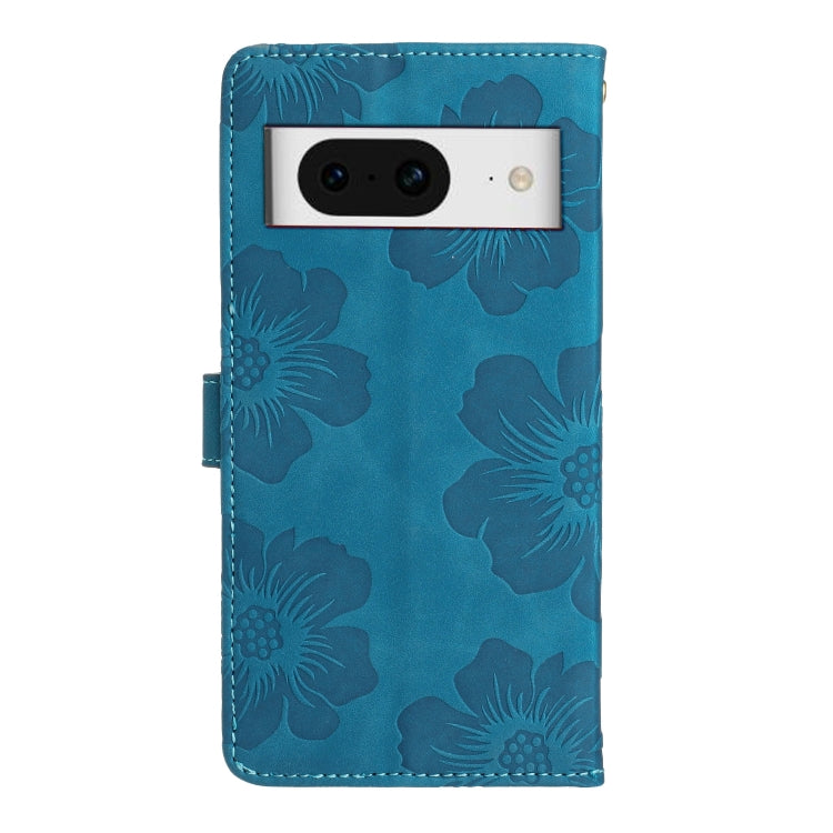 Flower Embossing Pattern Leather Phone Case, For Google Pixel 8, For Google Pixel 8 Pro, For Google Pixel 7, For Google Pixel 7 Pro, For Google Pixel 7a, For Google Pixel 6, For Google Pixel 6 Pro, For Google Pixel 6a