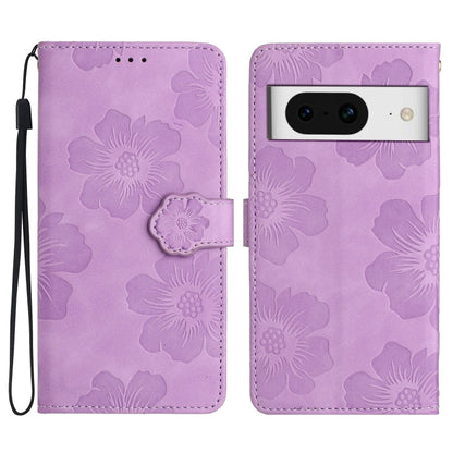 Flower Embossing Pattern Leather Phone Case, For Google Pixel 8, For Google Pixel 8 Pro, For Google Pixel 7, For Google Pixel 7 Pro, For Google Pixel 7a, For Google Pixel 6, For Google Pixel 6 Pro, For Google Pixel 6a