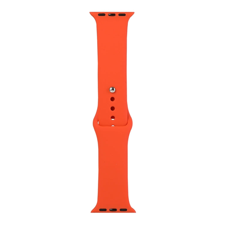 Silicone Watch Replacement Strap, Long Section (Men), For Apple Watch Series 8&7 41mm / SE 2&6&SE&5&4 40mm / 3&2&1 38mm, For Apple Watch Ultra 49mm / Series 8&7 45mm / SE 2&6&SE&5&4 44mm / 3&2&1 42mm