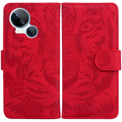 Tiger Embossing Pattern Flip Leather Phone Case, For Tecno Camon 20 Pro 5G, For Tecno Pova 5, For Tecno Spark 10 5G, For Tecno Spark 10 Pro, For Tecno Spark 10 / Spark 10C