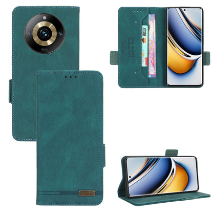 Magnetic Clasp Leather Phone Case, For Realme 11 5G, For Realme 11 5G / 11x, For Realme 11 Pro / 11 Pro+