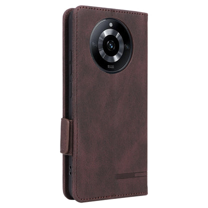 Magnetic Clasp Leather Phone Case, For Realme 11 5G, For Realme 11 5G / 11x, For Realme 11 Pro / 11 Pro+