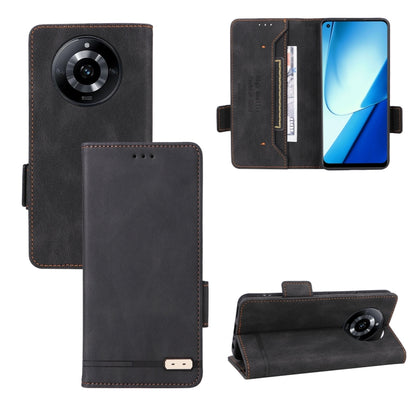 Magnetic Clasp Leather Phone Case, For Realme 11 5G, For Realme 11 5G / 11x, For Realme 11 Pro / 11 Pro+
