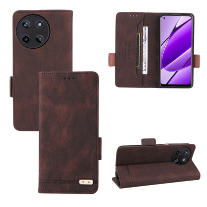 Magnetic Clasp Leather Phone Case, For Realme 11 5G, For Realme 11 5G / 11x, For Realme 11 Pro / 11 Pro+