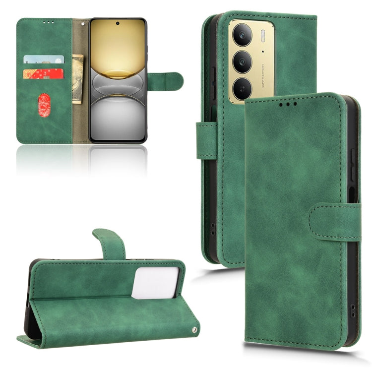 Skin Feel Magnetic Flip Leather Phone Case, For Realme 16T 5G Global, For Realme C100 4G, For Realme Note 80 4G, For Realme C83 5G, For Realme 16 Pro+ 5G Global, For Realme 16 Pro 5G Global, For Realme 15x 5G India, For Realme C85 Pro 4G               ...