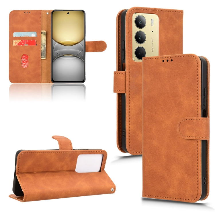 Skin Feel Magnetic Flip Leather Phone Case, For Realme 16T 5G Global, For Realme C100 4G, For Realme Note 80 4G, For Realme C83 5G, For Realme 16 Pro+ 5G Global, For Realme 16 Pro 5G Global, For Realme 15x 5G India, For Realme C85 Pro 4G               ...