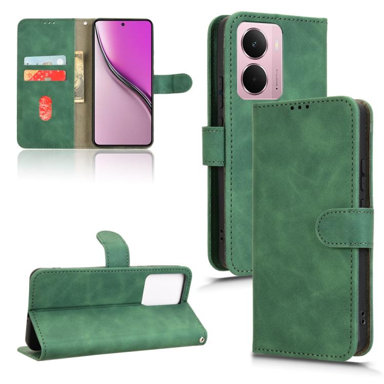 Skin Feel Magnetic Flip Leather Phone Case, For Realme 16T 5G Global, For Realme C100 4G, For Realme Note 80 4G, For Realme C83 5G, For Realme 16 Pro+ 5G Global, For Realme 16 Pro 5G Global, For Realme 15x 5G India, For Realme C85 Pro 4G               ...