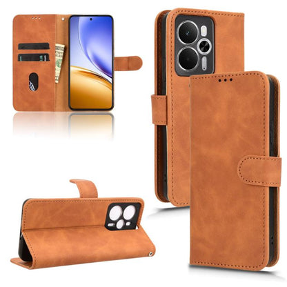 Skin Feel Magnetic Flip Leather Phone Case, For Realme 16T 5G Global, For Realme C100 4G, For Realme Note 80 4G, For Realme C83 5G, For Realme 16 Pro+ 5G Global, For Realme 16 Pro 5G Global, For Realme 15x 5G India, For Realme C85 Pro 4G               ...