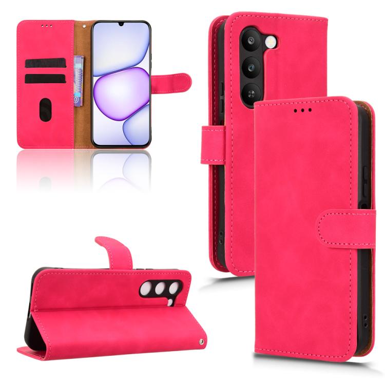 Skin Feel Magnetic Flip Leather Phone Case, For Realme 16T 5G Global, For Realme C100 4G, For Realme Note 80 4G, For Realme C83 5G, For Realme 16 Pro+ 5G Global, For Realme 16 Pro 5G Global, For Realme 15x 5G India, For Realme C85 Pro 4G               ...