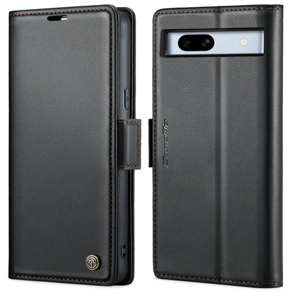 CaseMe 023 Butterfly Buckle Litchi Texture RFID Anti-theft Leather Phone Case, For Google Pixel 10 Pro XL / 9 Pro XL, For Google Pixel 10 / 10 Pro / 9, For Google Pixel 8a, For Google Pixel 8 Pro, For Google Pixel 8, For Google Pixel 7a