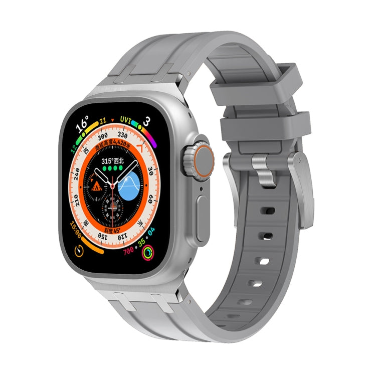 AP Silicone Watch Band, For Apple Watch 7 41mm, For Apple Watch 7 45mm, For Apple Watch SE 40mm, For Apple Watch SE 44mm, For Apple Watch 6 40mm, For Apple Watch 6 44mm