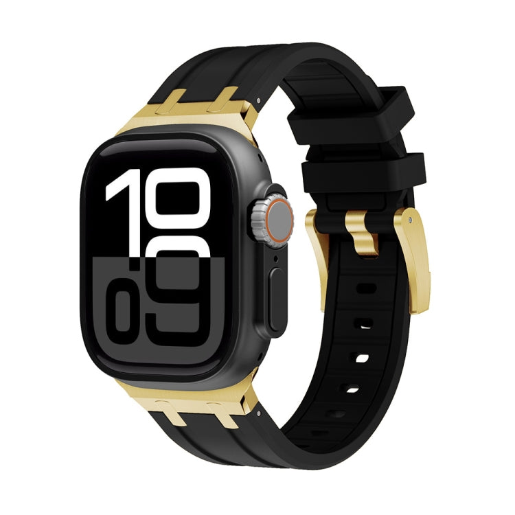 AP Silicone Watch Band, For Apple Watch Series 10 46mm, For Apple Watch Series 10 42mm, For Apple Watch SE 2023 44mm, For Apple Watch SE 2023 40mm, For Apple Watch Ultra 2 49mm, For Apple Watch 9 45mm