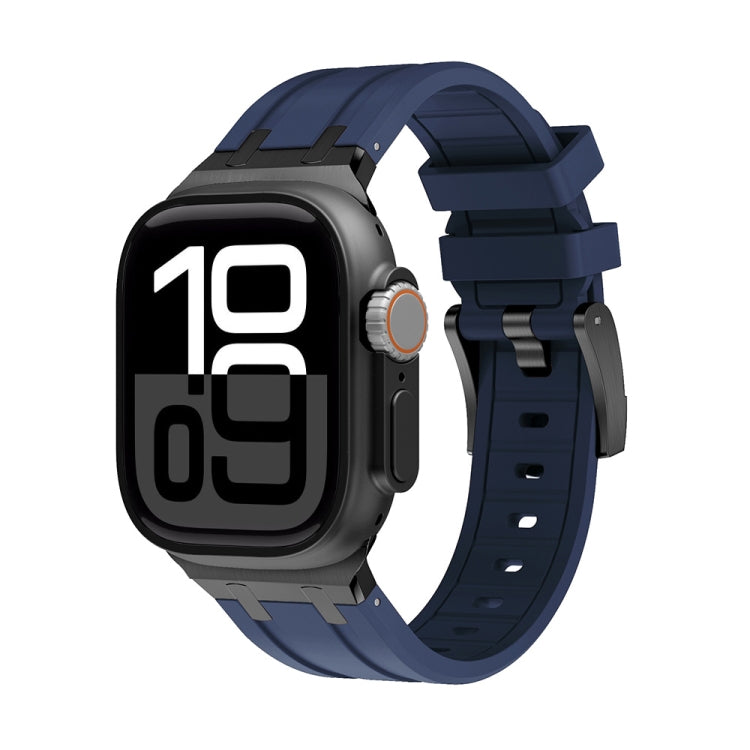 AP Silicone Watch Band, For Apple Watch Series 10 46mm, For Apple Watch Series 10 42mm, For Apple Watch SE 2023 44mm, For Apple Watch SE 2023 40mm, For Apple Watch Ultra 2 49mm, For Apple Watch 9 45mm