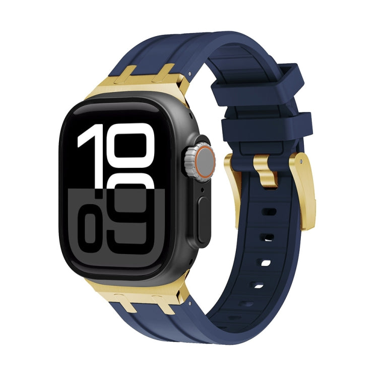 AP Silicone Watch Band, For Apple Watch Series 10 46mm, For Apple Watch Series 10 42mm, For Apple Watch SE 2023 44mm, For Apple Watch SE 2023 40mm, For Apple Watch Ultra 2 49mm, For Apple Watch 9 45mm