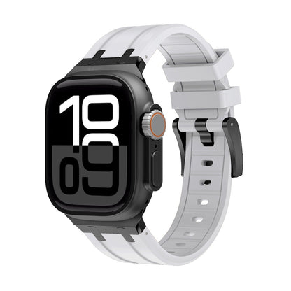 AP Silicone Watch Band, For Apple Watch Series 10 46mm, For Apple Watch Series 10 42mm, For Apple Watch SE 2023 44mm, For Apple Watch SE 2023 40mm, For Apple Watch Ultra 2 49mm, For Apple Watch 9 45mm