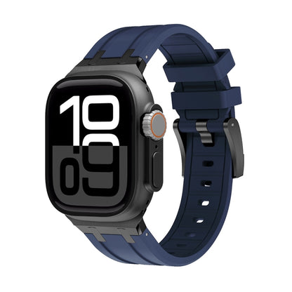 AP Silicone Watch Band, For Apple Watch Series 10 46mm, For Apple Watch Series 10 42mm, For Apple Watch SE 2023 44mm, For Apple Watch SE 2023 40mm, For Apple Watch Ultra 2 49mm, For Apple Watch 9 45mm