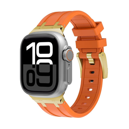 AP Silicone Watch Band, For Apple Watch Series 10 46mm, For Apple Watch Series 10 42mm, For Apple Watch SE 2023 44mm, For Apple Watch SE 2023 40mm, For Apple Watch Ultra 2 49mm, For Apple Watch 9 45mm