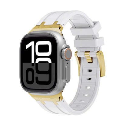 AP Silicone Watch Band, For Apple Watch Series 10 46mm, For Apple Watch Series 10 42mm, For Apple Watch SE 2023 44mm, For Apple Watch SE 2023 40mm, For Apple Watch Ultra 2 49mm, For Apple Watch 9 45mm