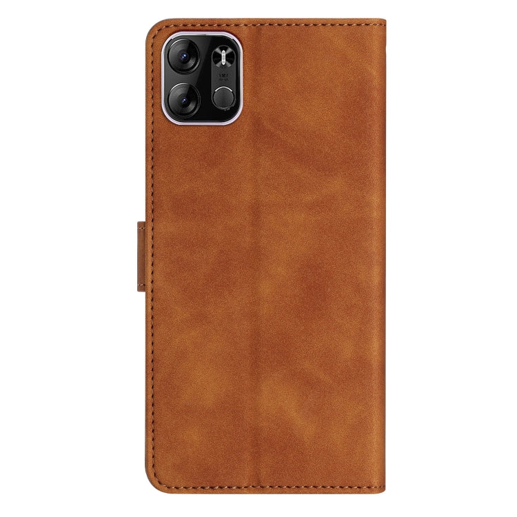 Seven Butterflies Embossed Leather Phone Case, For Tecno Spark Go 2023