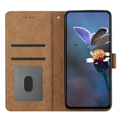 Seven Butterflies Embossed Leather Phone Case, For Tecno Spark Go 2023