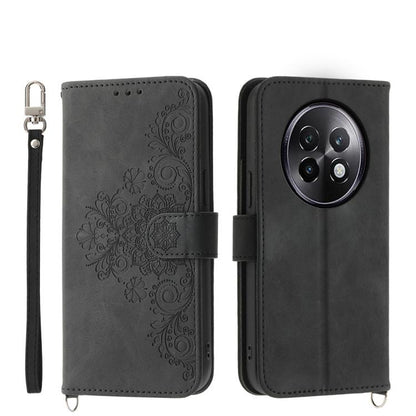 Skin Feel Flowers Embossed Wallet Leather Phone Case, For Realme 16T 5G, For Realme C100 4G, For Realme 16 5G, For Realme C85 5G / Realme 15x 5G, For Realme C85 Pro 4G, For Realme 15 5G / Realme 15 Pro 5G, For Realme 14 / Realme P3 5G, For Realme 14 Pr...