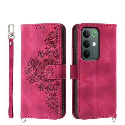 Skin Feel Flowers Embossed Wallet Leather Phone Case, For Realme 16T 5G, For Realme C100 4G, For Realme 16 5G, For Realme C85 5G / Realme 15x 5G, For Realme C85 Pro 4G, For Realme 15 5G / Realme 15 Pro 5G, For Realme 14 / Realme P3 5G, For Realme 14 Pr...