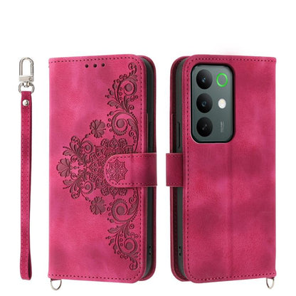 Skin Feel Flowers Embossed Wallet Leather Phone Case, For Realme 16T 5G, For Realme C100 4G, For Realme 16 5G, For Realme C85 5G / Realme 15x 5G, For Realme C85 Pro 4G, For Realme 15 5G / Realme 15 Pro 5G, For Realme 14 / Realme P3 5G, For Realme 14 Pr...