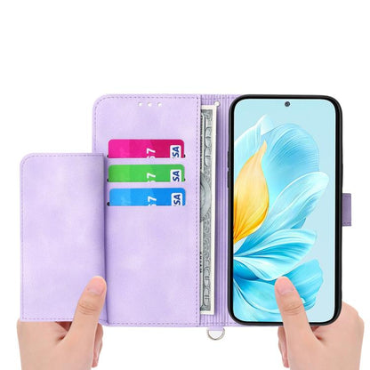 Skin Feel Flowers Embossed Wallet Leather Phone Case, For Realme 16T 5G, For Realme C100 4G, For Realme 16 5G, For Realme C85 5G / Realme 15x 5G, For Realme C85 Pro 4G, For Realme 15 5G / Realme 15 Pro 5G, For Realme 14 / Realme P3 5G, For Realme 14 Pr...