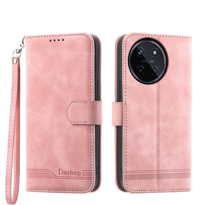 Dierfeng Dream Line TPU Hybrid PU Leather Phone Case, For Realme C100 4G, For Realme 16 5G, For Realme C85 5G / Realme 15x 5G, For Realme C85 Pro 4G, For Realme 15T 5G, For Realme 15 5G / Realme 15 Pro 5G, For Realme 14 / Realme P3 5G, For Realme 14 Pr...