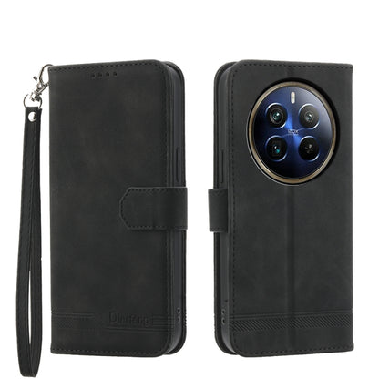 Dierfeng Dream Line TPU Hybrid PU Leather Phone Case, For Realme C100 4G, For Realme 16 5G, For Realme C85 5G / Realme 15x 5G, For Realme C85 Pro 4G, For Realme 15T 5G, For Realme 15 5G / Realme 15 Pro 5G, For Realme 14 / Realme P3 5G, For Realme 14 Pr...