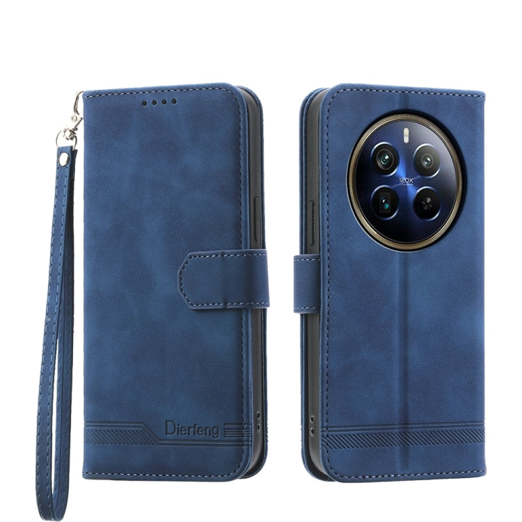 Dierfeng Dream Line TPU Hybrid PU Leather Phone Case, For Realme C100 4G, For Realme 16 5G, For Realme C85 5G / Realme 15x 5G, For Realme C85 Pro 4G, For Realme 15T 5G, For Realme 15 5G / Realme 15 Pro 5G, For Realme 14 / Realme P3 5G, For Realme 14 Pr...