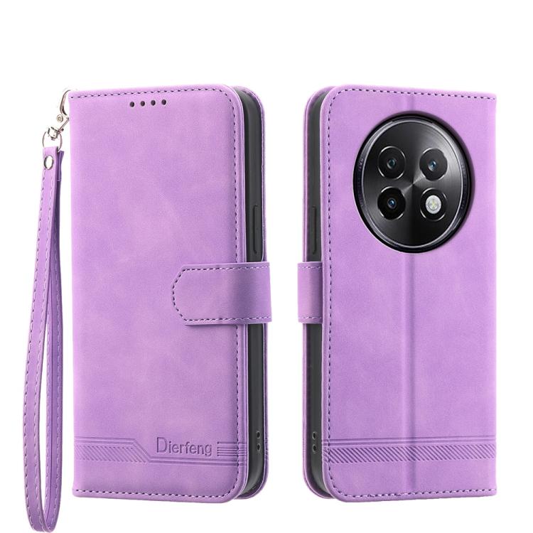 Dierfeng Dream Line TPU Hybrid PU Leather Phone Case, For Realme C100 4G, For Realme 16 5G, For Realme C85 5G / Realme 15x 5G, For Realme C85 Pro 4G, For Realme 15T 5G, For Realme 15 5G / Realme 15 Pro 5G, For Realme 14 / Realme P3 5G, For Realme 14 Pr...