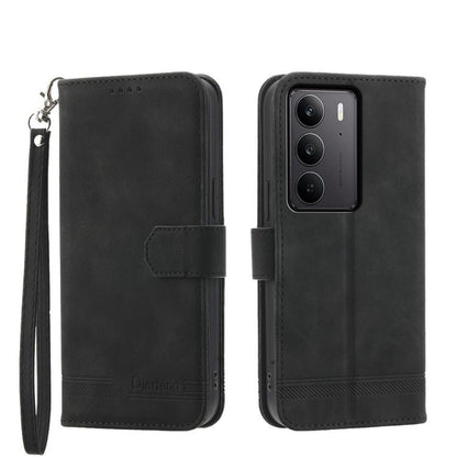 Dierfeng Dream Line TPU Hybrid PU Leather Phone Case, For Realme C100 4G, For Realme 16 5G, For Realme C85 5G / Realme 15x 5G, For Realme C85 Pro 4G, For Realme 15T 5G, For Realme 15 5G / Realme 15 Pro 5G, For Realme 14 / Realme P3 5G, For Realme 14 Pr...