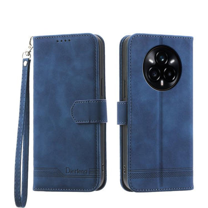 Dierfeng Dream Line TPU Hybrid PU Leather Phone Case, For Realme C100 4G, For Realme 16 5G, For Realme C85 5G / Realme 15x 5G, For Realme C85 Pro 4G, For Realme 15T 5G, For Realme 15 5G / Realme 15 Pro 5G, For Realme 14 / Realme P3 5G, For Realme 14 Pr...