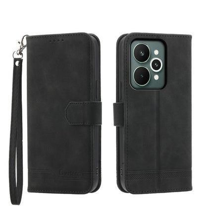 Dierfeng Dream Line TPU Hybrid PU Leather Phone Case, For Realme C100 4G, For Realme 16 5G, For Realme C85 5G / Realme 15x 5G, For Realme C85 Pro 4G, For Realme 15T 5G, For Realme 15 5G / Realme 15 Pro 5G, For Realme 14 / Realme P3 5G, For Realme 14 Pr...