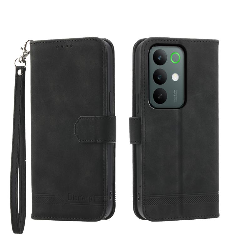 Dierfeng Dream Line TPU Hybrid PU Leather Phone Case, For Realme C100 4G, For Realme 16 5G, For Realme C85 5G / Realme 15x 5G, For Realme C85 Pro 4G, For Realme 15T 5G, For Realme 15 5G / Realme 15 Pro 5G, For Realme 14 / Realme P3 5G, For Realme 14 Pr...
