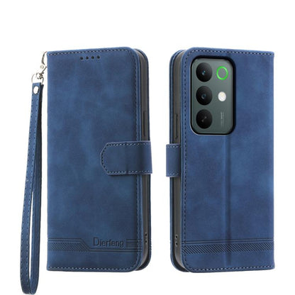 Dierfeng Dream Line TPU Hybrid PU Leather Phone Case, For Realme C100 4G, For Realme 16 5G, For Realme C85 5G / Realme 15x 5G, For Realme C85 Pro 4G, For Realme 15T 5G, For Realme 15 5G / Realme 15 Pro 5G, For Realme 14 / Realme P3 5G, For Realme 14 Pr...