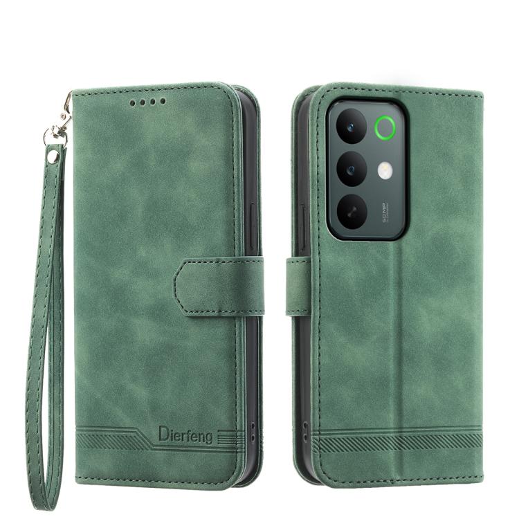 Dierfeng Dream Line TPU Hybrid PU Leather Phone Case, For Realme C100 4G, For Realme 16 5G, For Realme C85 5G / Realme 15x 5G, For Realme C85 Pro 4G, For Realme 15T 5G, For Realme 15 5G / Realme 15 Pro 5G, For Realme 14 / Realme P3 5G, For Realme 14 Pr...