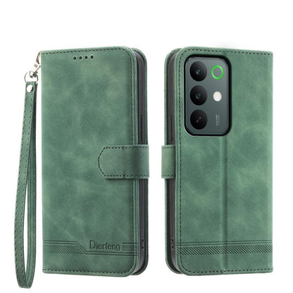 Dierfeng Dream Line TPU Hybrid PU Leather Phone Case, For Realme C100 4G, For Realme 16 5G, For Realme C85 5G / Realme 15x 5G, For Realme C85 Pro 4G, For Realme 15T 5G, For Realme 15 5G / Realme 15 Pro 5G, For Realme 14 / Realme P3 5G, For Realme 14 Pr...