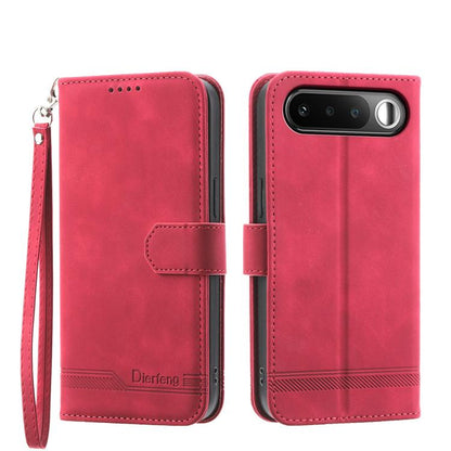 Dierfeng Dream Line TPU Hybrid PU Leather Phone Case, For Realme C100 4G, For Realme 16 5G, For Realme C85 5G / Realme 15x 5G, For Realme C85 Pro 4G, For Realme 15T 5G, For Realme 15 5G / Realme 15 Pro 5G, For Realme 14 / Realme P3 5G, For Realme 14 Pr...