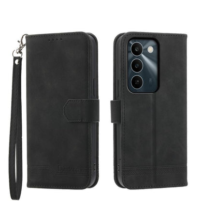 Dierfeng Dream Line TPU Hybrid PU Leather Phone Case, For Realme C100 4G, For Realme 16 5G, For Realme C85 5G / Realme 15x 5G, For Realme C85 Pro 4G, For Realme 15T 5G, For Realme 15 5G / Realme 15 Pro 5G, For Realme 14 / Realme P3 5G, For Realme 14 Pr...