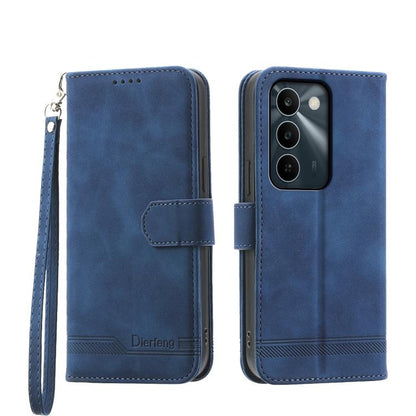 Dierfeng Dream Line TPU Hybrid PU Leather Phone Case, For Realme C100 4G, For Realme 16 5G, For Realme C85 5G / Realme 15x 5G, For Realme C85 Pro 4G, For Realme 15T 5G, For Realme 15 5G / Realme 15 Pro 5G, For Realme 14 / Realme P3 5G, For Realme 14 Pr...