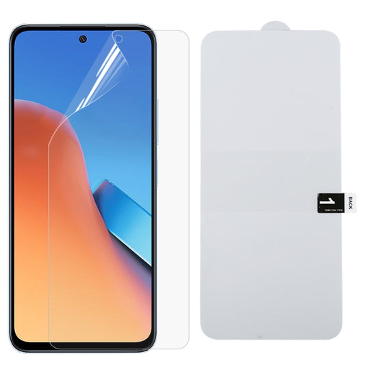 Full Screen Protector Explosion-proof Hydrogel Film, For Xiaomi Redmi 12 / 12R / 12 5G / Note 12R / Poco M6 Pro, For Xiaomi 13T Pro, For Xiaomi 13T, For Xiaomi Redmi Note 12T Pro