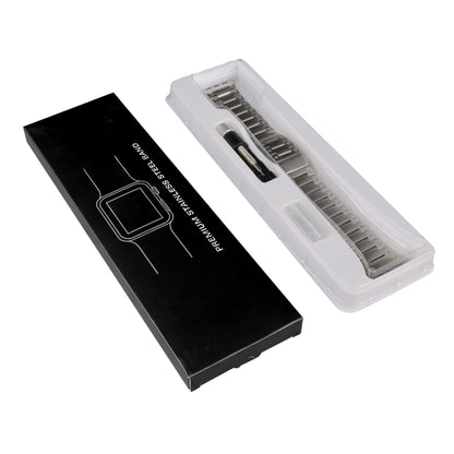 Double Rows Metal Watch Band, For Apple Watch Series 10 46mm, For Apple Watch Series 10 42mm, For Apple Watch SE 2023 44mm, For Apple Watch SE 2023 40mm, For Apple Watch Ultra 2 49mm, For Apple Watch 9 45mm, For Apple Watch 9 41mm����������������������...