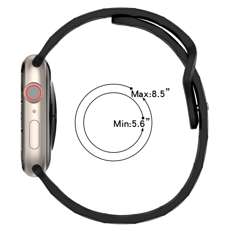 Football Texture Silicone Watch Band, For Apple Watch 6 40mm, For Apple Watch 6 44mm, For Apple Watch 5 44mm, For Apple Watch 5 40mm, For Apple Watch 4 44mm, For Apple Watch 4 40mm, For Apple Watch 3 38mm, For Apple Watch 3 42mm