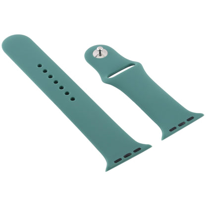 Silicone Watch Replacement Strap, Long Section (Men), For Apple Watch Series 8&7 41mm / SE 2&6&SE&5&4 40mm / 3&2&1 38mm, For Apple Watch Ultra 49mm / Series 8&7 45mm / SE 2&6&SE&5&4 44mm / 3&2&1 42mm