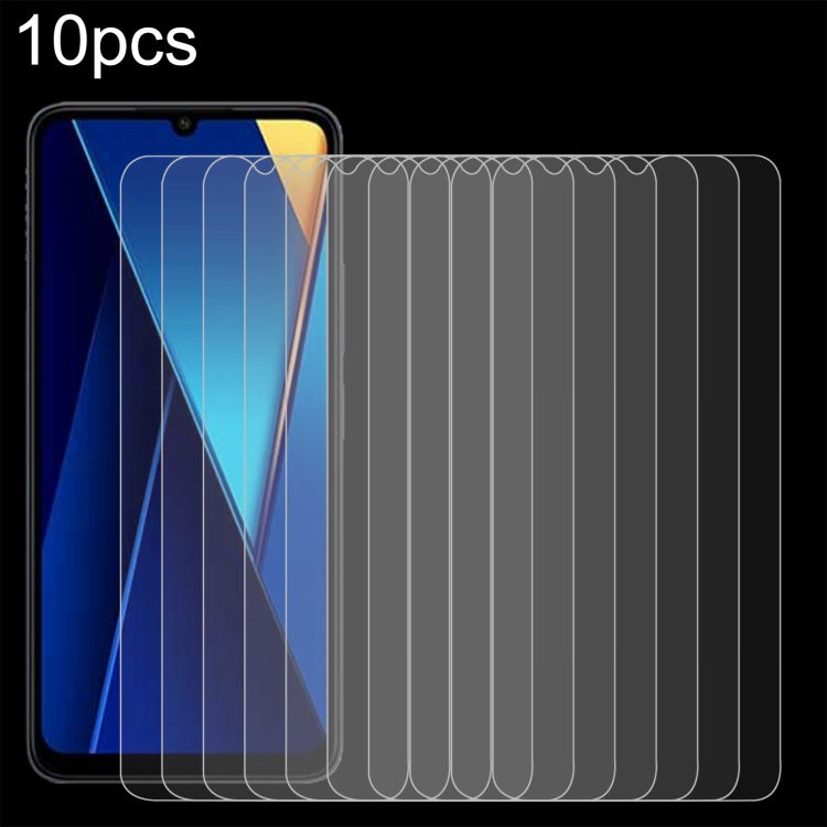 10pcs 0.26mm 9H 2.5D Tempered Glass Film, For Redmi 17C 4G, For Xiaomi Poco C81x 4G, For Xiaomi Poco M8s 5G, For Xiaomi Poco C81 Pro 4G, For Redmi A7 Pro 171mm / Poco C85x 5G, For Redmi R70 5G / R70m 5G, For Xiaomi Poco C85x 5G                         ...