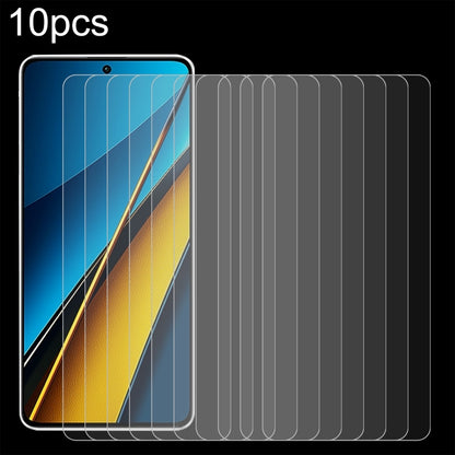 10pcs 0.26mm 9H 2.5D Tempered Glass Film, For Redmi 17C 4G, For Xiaomi Poco C81x 4G, For Xiaomi Poco M8s 5G, For Xiaomi Poco C81 Pro 4G, For Redmi A7 Pro 171mm / Poco C85x 5G, For Redmi R70 5G / R70m 5G, For Xiaomi Poco C85x 5G                         ...