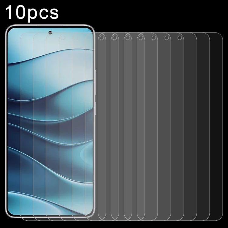 10pcs 0.26mm 9H 2.5D Tempered Glass Film, For Redmi 17C 4G, For Xiaomi Poco C81x 4G, For Xiaomi Poco M8s 5G, For Xiaomi Poco C81 Pro 4G, For Redmi A7 Pro 171mm / Poco C85x 5G, For Redmi R70 5G / R70m 5G, For Xiaomi Poco C85x 5G                         ...
